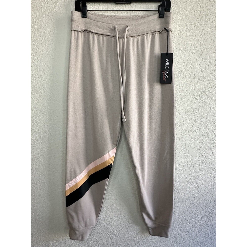 NWT Wildfox Sport Women's Atmosphere Jogger Sweatpants WLP1045ST Small
